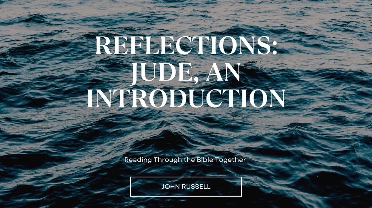 Blog Reflections: Jude Intro Spirit of God Fellowship Church in South Holland, IL