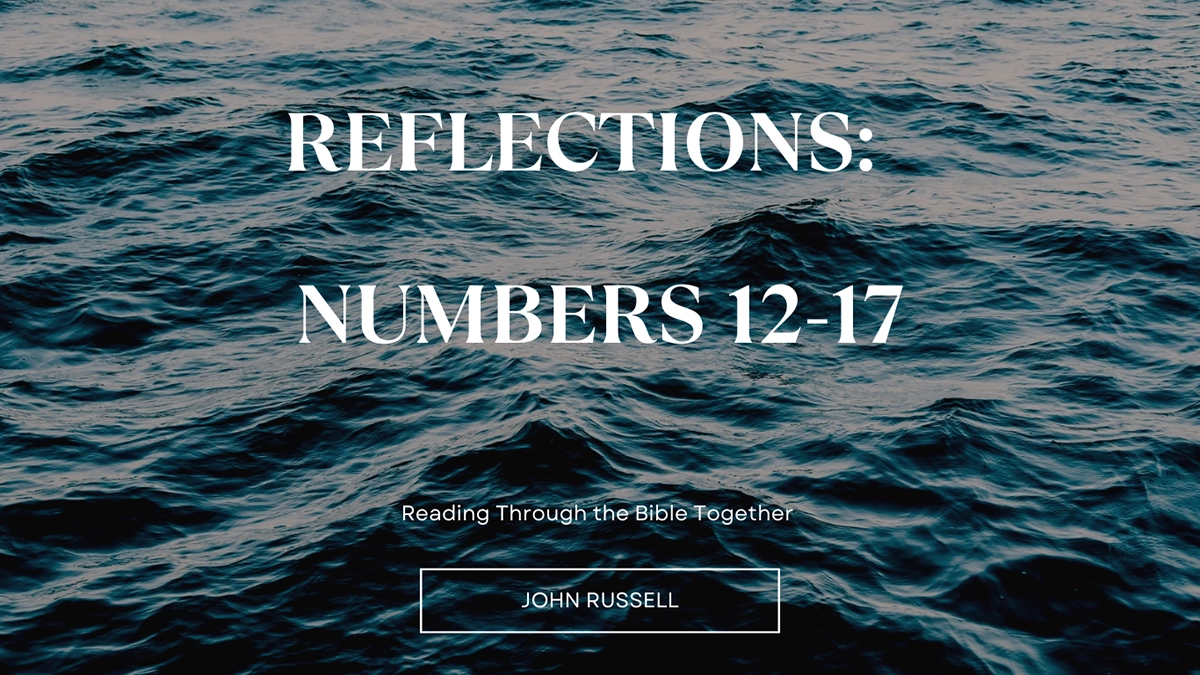 Reflections Numbers 12-17  Spirit of God Fellowship Church in South Holland, IL